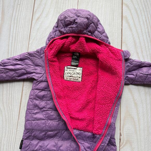 The North Face Baby ThermoBall Insulation Bunting Size 6-12M One-Piece Snowsuit - Picture 6 of 8